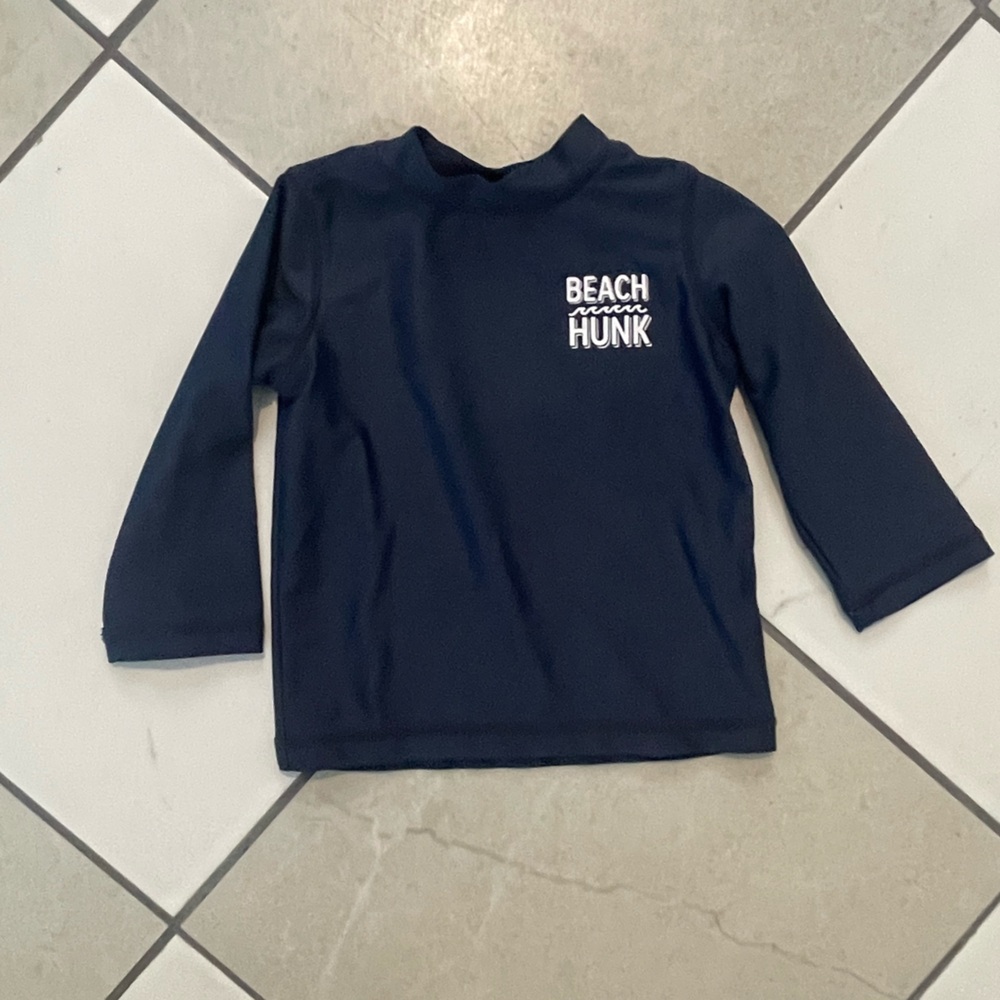 💚SALE $5/20 or $7/30 Koala Kids Navy Beach Hunk Swim Shirt